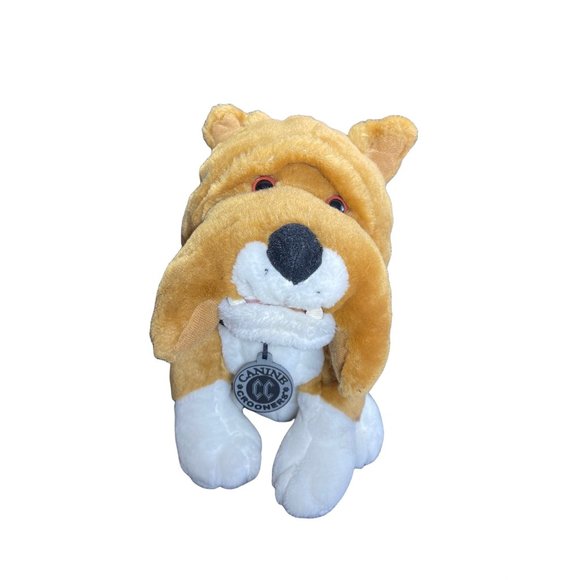 Canine Crooners Plush Bulldog Dog Animatronics DO NOT WORK Stuffed Animal Puppy - Picture 3 of 9